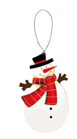 Boneco de neve p/pendurar - Cristina Decors