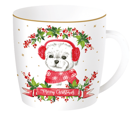 Caneca Cão 350ml - Cristina Decors